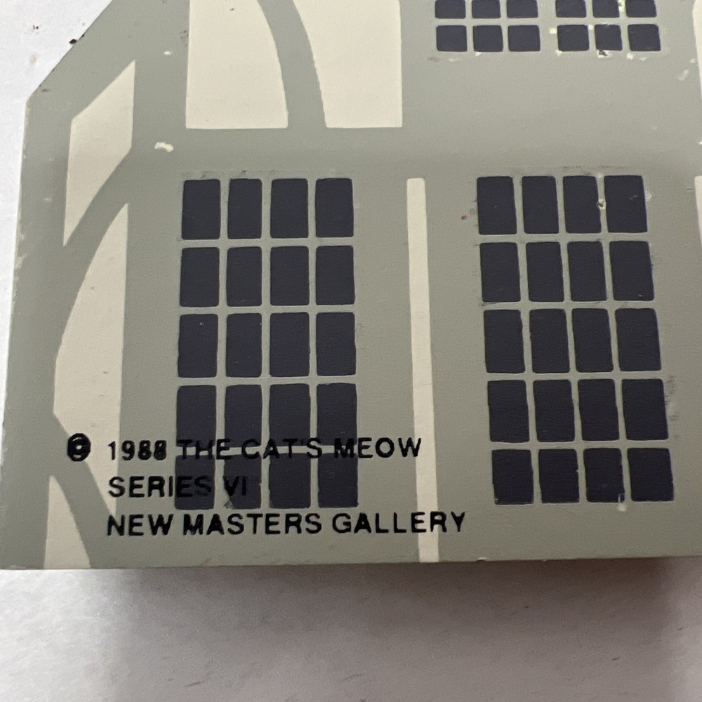 1988 The Cat's Meow Series VI City Hospital, New Masters Gallery Signed 1993 - Picture 8 of 8